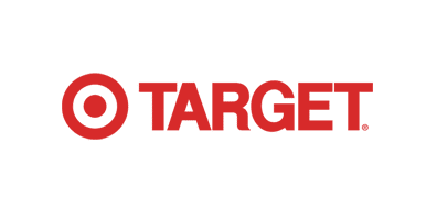 Target logo on transparent background, client of Stay Golden Photo Booth