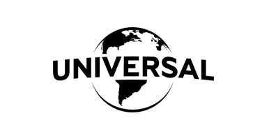 Universal logo, client of Stay Golden Photo Booth
