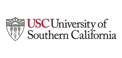USC University of Southern California logo on transparent background, client of Stay Golden Photo Booth