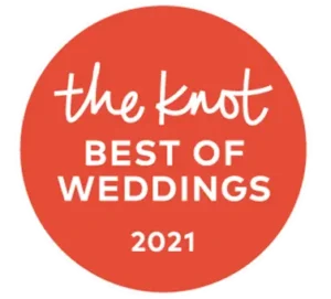 The Knot Best of Weddings 2021 award for Stay Golden Photo Booth