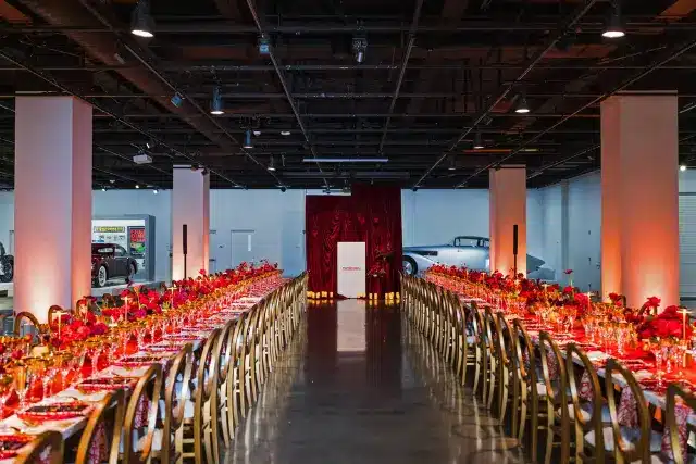 Corporate event venue by Petersen Automotive Museum