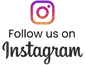Instagram logo with the text Follow us on Instagram.
