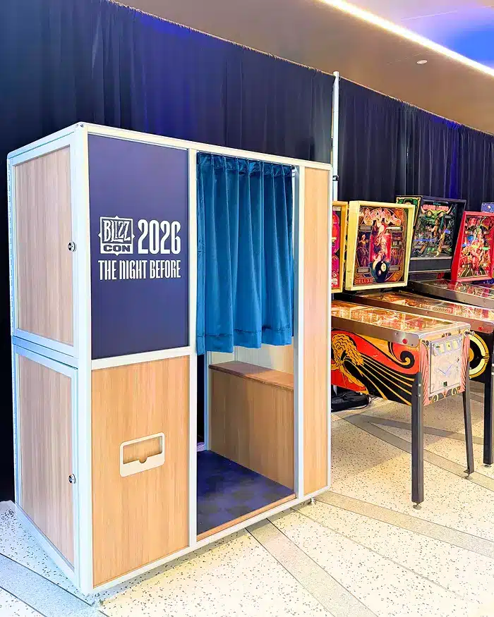 Enclosed 2 Arcade Room Blizzcon 2026