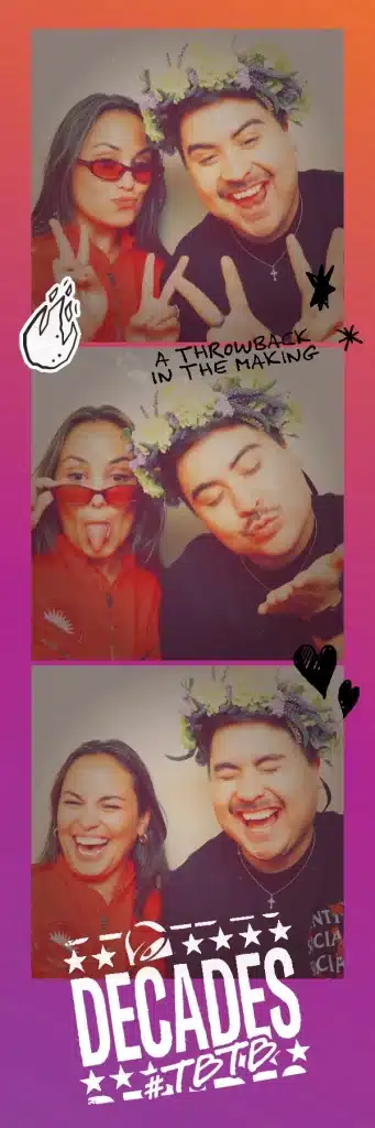 a custom photo strip for Taco Bell