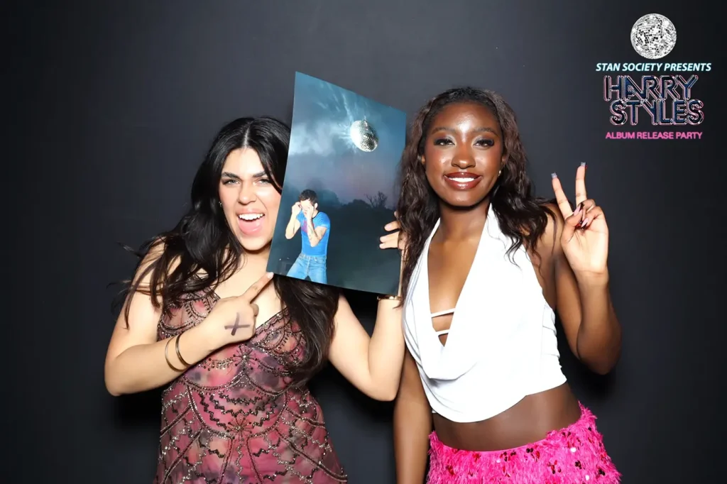 Harry Style Album Release Party captured by Glam Photo Booth